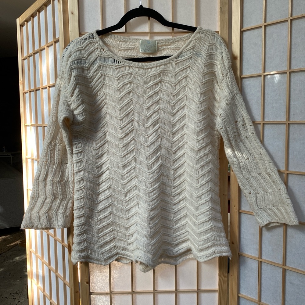 Elegant Cream Sweater